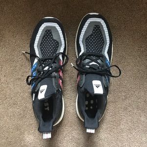 New never worn size 14 Adidas Ultra Boosts America themed.